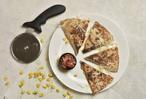 Cheesy Corn Quesadilla