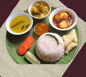 Egg Rice Thali (1egg)