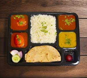Egg maharaja thali