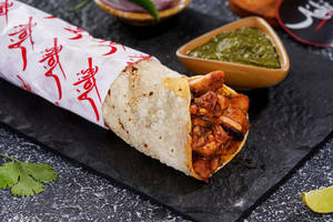 Chicken Tikka Rumali Roll (double Filling)