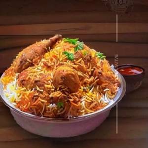 Chicken dum biryani [full]