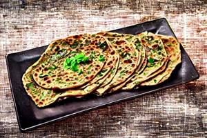 Pudina Paratha