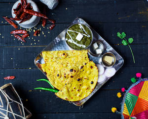 Makki De Roti Te Sarson Da Saag [Winter Special Menu]