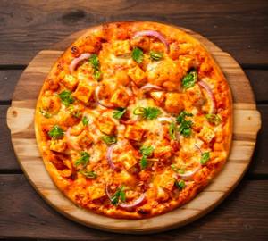Makhani paneer pizza