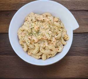 Chicken Alfredo Macaroni Pasta White Sauce