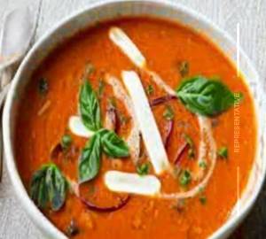 Veg. tomato soup