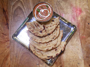 Paneer Combo With Lachha Paratha