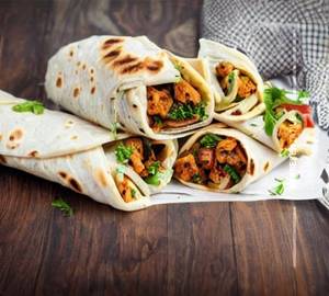 Chicken seekh wraps