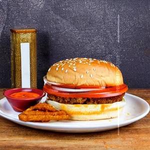 Spicy Garlic Chilli Burger