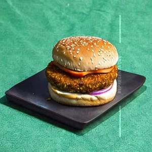 Spicy veg burger