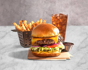 Veg Burger Meal