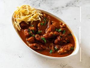 Pepper chicken  gravy