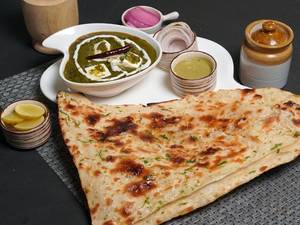 Palak Paneer + Butter Naan