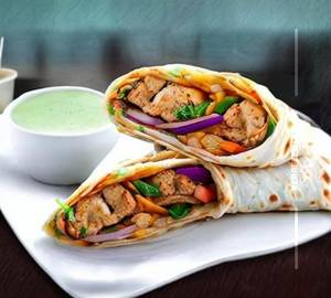 Double egg chicken roll