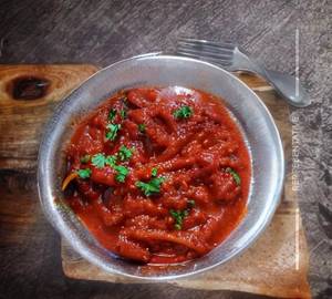 Chilli potato dry gravy