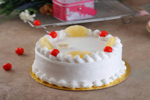 Pineapple Cake Eggless