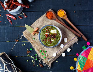 Palak Paneer Tadka