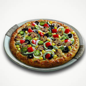 Veggie Supreme Pizza (9 Inch)