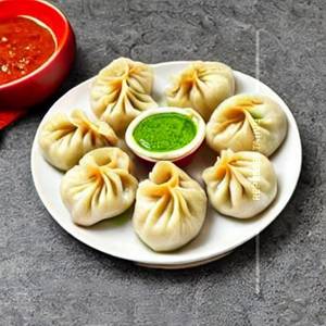 Chicken Cheese Steam Momo (6 pcs)