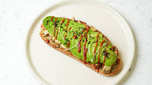 Smashed Avocado Chili Egg Toast
