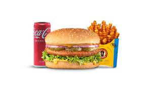 American Grilled Chicken Burger Combo