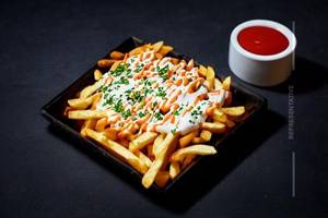 Cheesy Peri Peri Fries