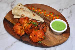 Soya Achari Chaap + 1 Rumali Roti