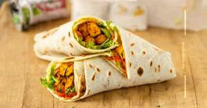 Paneer tikka wrap