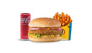 Veg Snacker Burger Combo