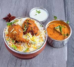 Chicken Dum Biryani Full