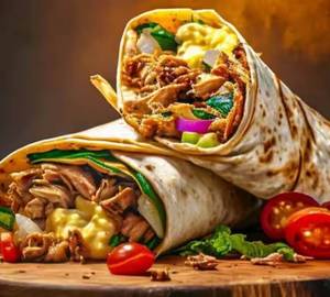 Chilli "Chicken" Shawarma Roll