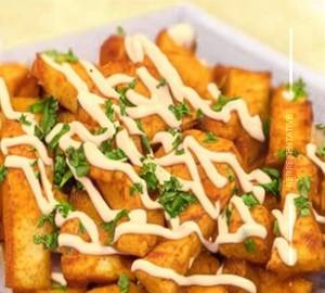 Paneer loaded fries