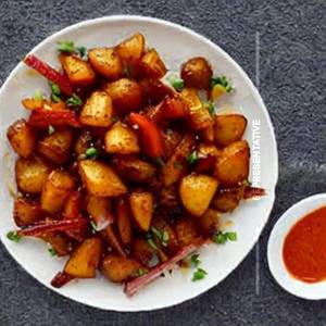 Honey Chilly Potato