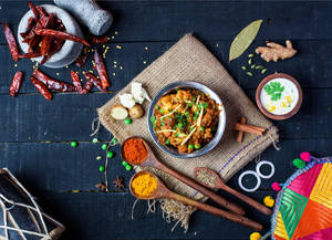 Adraki Aloo Gobhi Matar