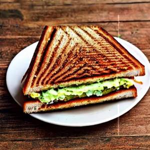 Veg mayonnaise sandwich