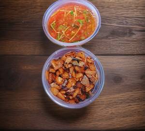 Rasam With Potato Fry 250Ml