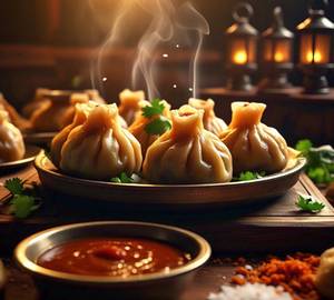 Chicken Momos Steamed