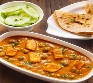 Matar paneer