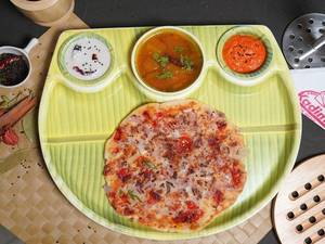 Onion Tomato Uttapam