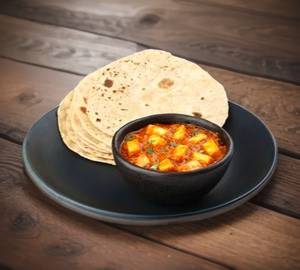 Roti 4 aur  sabji 250