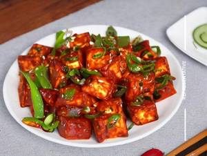 Chilli paneer dry