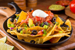 Veg Nachoes Overloaded