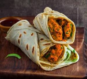 Chicken tikka roll
