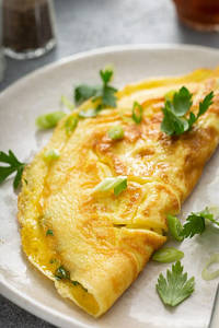 Masala Cheese Omelette