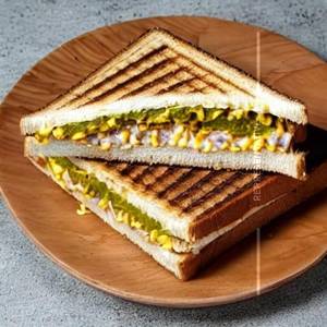 Chat pat corn sandwich