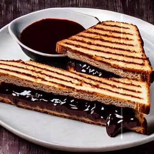 Choco jam sandwich