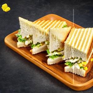 Corn mayonnaise sandwich