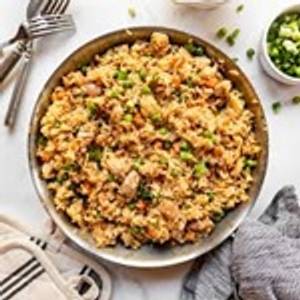 Soya Chaap Fried Rice