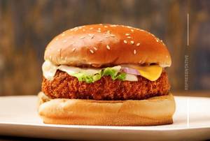 Schezwan burger
