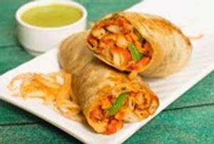 Mushroom Tikka Roll